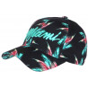 Casquette Miami Verte et Noire Palmiers Fashion Boreal Baseball