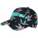 Casquette Enfant Verte et Noire Miami tropicale Boreal 7 a 11 ans