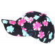 Casquette Enfant Bleue et Rose Miami a Fleurs Bali 7 a 11 ans Casquette Enfant Hip Hop Honour