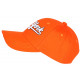 Casquette Enfant Orange NY Vintage en Coton Bronxya 7 a 11 ans Casquette Enfant Hip Hop Honour