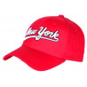 Casquette Enfant Rouge NY Vintage en Coton Bronxya 7 a 11 ans Casquette Enfant Hip Hop Honour