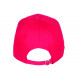 Casquette NY Rose Framboise Rétro Classe en Coton Bronxa Baseball CASQUETTES Hip Hop Honour