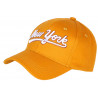 Casquette NY Jaune Retro Chic en Coton Bronxa Baseball