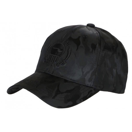 Casquette Piraterie Music Noire Camouflage Streetwear Rap CASQUETTES Piraterie Music
