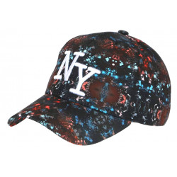 Casquette Enfant Noire Orange Cosmos NY Baseball Rorak 7 a 11 ans Casquette Enfant Hip Hop Honour