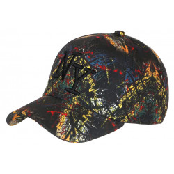 Casquette Enfant Jaune et Noire Cosmos NY Baseball Rorak 7 a 11 ans Casquette Enfant Hip Hop Honour