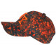 Casquette NY Orange et Noire City Cosmos Rorak Baseball ANCIENNES COLLECTIONS divers
