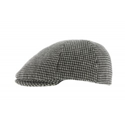 Casquette Herman Bec de Canne Pied de Poule Gris ANCIENNES COLLECTIONS divers