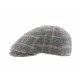 Casquette Herman Bec de cane Tartan Gris ANCIENNES COLLECTIONS divers