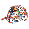 Casquette NY Football Blanche et Rouge Fashion Baseball Footkyx