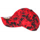 Casquette NY Rouge et Noire Tendance Fashion Baseball Spydder CASQUETTES Hip Hop Honour