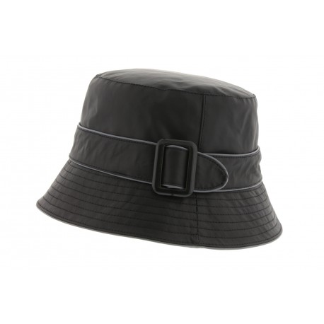 Chapeau Pluie Herman Dora Noir et Gris ANCIENNES COLLECTIONS divers