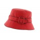 Chapeau pluie Herman Macha Rouge ANCIENNES COLLECTIONS divers