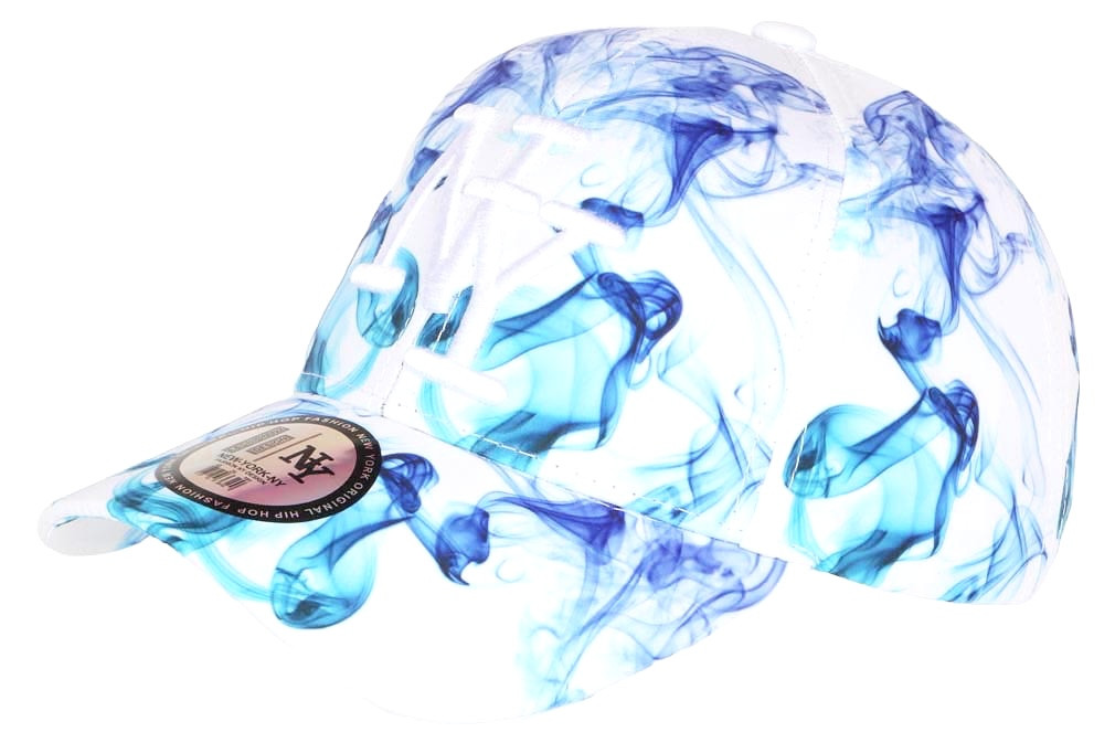Casquette NY Streetwear - Blanche Et Bleue, Taille Unique, Neuve Avec étiquettes