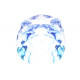 Casquette Enfant Bleue et Blanche Tendance Smoky NY Baseball 7 a 11 ans Casquette Enfant Hip Hop Honour