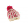 Bonnet Rmoutain Cold tricot quadrillage Fuschia ANCIENNES COLLECTIONS divers