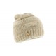 Bonnet Rmoutain Tricot Uni Beige ANCIENNES COLLECTIONS divers