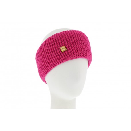 Bandeau Tricot Uni Fuchsia ANCIENNES COLLECTIONS divers