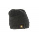 Bonnet Tricot uni doublé plush Noir ANCIENNES COLLECTIONS divers