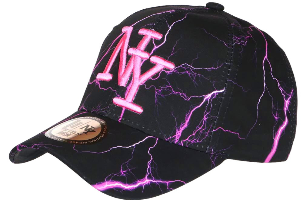 Casquette Enfant Rouge Et Noire Eklyr NY - Taille 7 à 12 Ans, Style Streetwear - Neuve Avec étiquettes