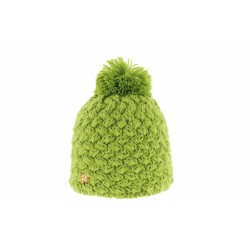 Bonnet Enfant Rmoutain Tricot Croisé Anis ANCIENNES COLLECTIONS divers