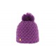 Bonnet Enfant Rmoutain Tricot Croisé uni Prune ANCIENNES COLLECTIONS divers