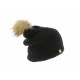 Bonnet Rasta Rmoutain uni Noir pompon Racoon ANCIENNES COLLECTIONS divers