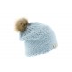 Bonnet Rasta Rmoutain Uni Bleu Pompon Racoon ANCIENNES COLLECTIONS divers