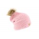 Bonnet Rasta Rmoutain Uni Rose pompon Racoon ANCIENNES COLLECTIONS divers