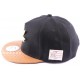 Casquette Snapback JBB Couture Noir visère beige ANCIENNES COLLECTIONS divers