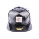 Casquette Snapback JBB Couture Noir en imitation Serpent ANCIENNES COLLECTIONS divers