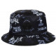 Chapeau Bob La Piraterie Looké Streetwear Noir BOB Piraterie Music