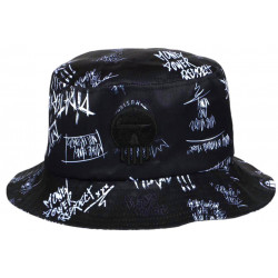 Chapeau Bob La Piraterie Looké Streetwear Noir BOB Piraterie Music