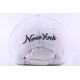 Casquette Snapback New york Blanche CASQUETTES Hip Hop Honour