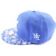 Snapback NY Bleu avec visière imprimée ANCIENNES COLLECTIONS divers