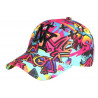 Casquette Enfant Rose Fluo et Jaune Mode Streetwear Larsy 7 a 12 ans Casquette Enfant Hip Hop Honour