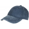 Casquette Baseball Bleu Marine Coton Delave Retro Fliep CASQUETTES Nyls Création