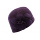 Bonnet Femme laine bouillie Violet ANCIENNES COLLECTIONS divers