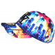 Casquette Enfant Bleue Orange Tropicale City NY Baseball 7 a 12 ans Casquette Enfant Hip Hop Honour