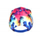 Casquette Enfant Bleue Orange Tropicale City NY Baseball 7 a 12 ans Casquette Enfant Hip Hop Honour