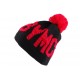 Bonnet YMCMB noir et rouge avec pompon ANCIENNES COLLECTIONS divers