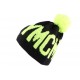 Bonnet YMCMB noir et jaune avec pompon ANCIENNES COLLECTIONS divers