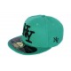 Snapback Verte CASQUETTES Hip Hop Honour