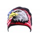 Bonnet Biker Noir avec aigle et drapeau BONNETS divers