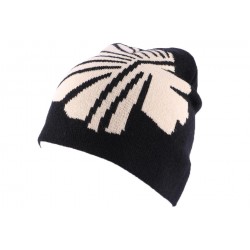 Bonnet Biker Noir et marron avec indien ANCIENNES COLLECTIONS divers