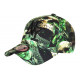 Casquette NY Tête de Mort Verte et Noire Streetwear Baseball Skull CASQUETTES Hip Hop Honour