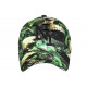 Casquette NY Tête de Mort Verte et Noire Streetwear Baseball Skull CASQUETTES Hip Hop Honour