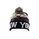 Bonnet NY camouflage avec pompon ANCIENNES COLLECTIONS divers