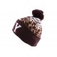 Bonnet Ny Marron et Leopard BONNETS Nyls Création