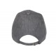 Casquette NY Daim Grise Tendance Visiere Baseball Utchy CASQUETTES Hip Hop Honour